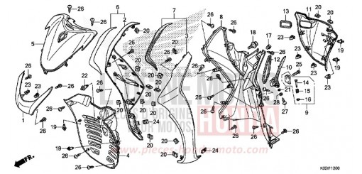 FRONT COVER SH150ADG de 2016